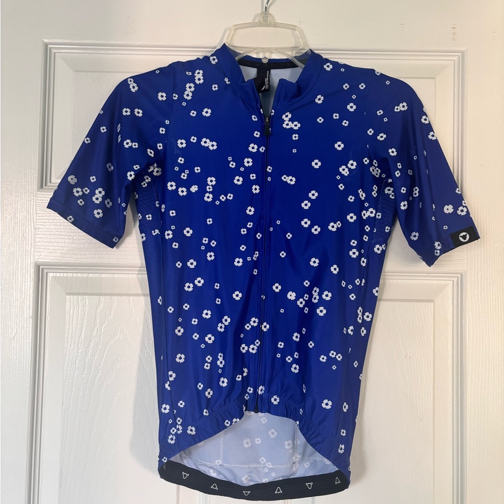 Black Sheep Cycling Women's Essentials TEAM Jersey Blue M - Picture 3 of 9